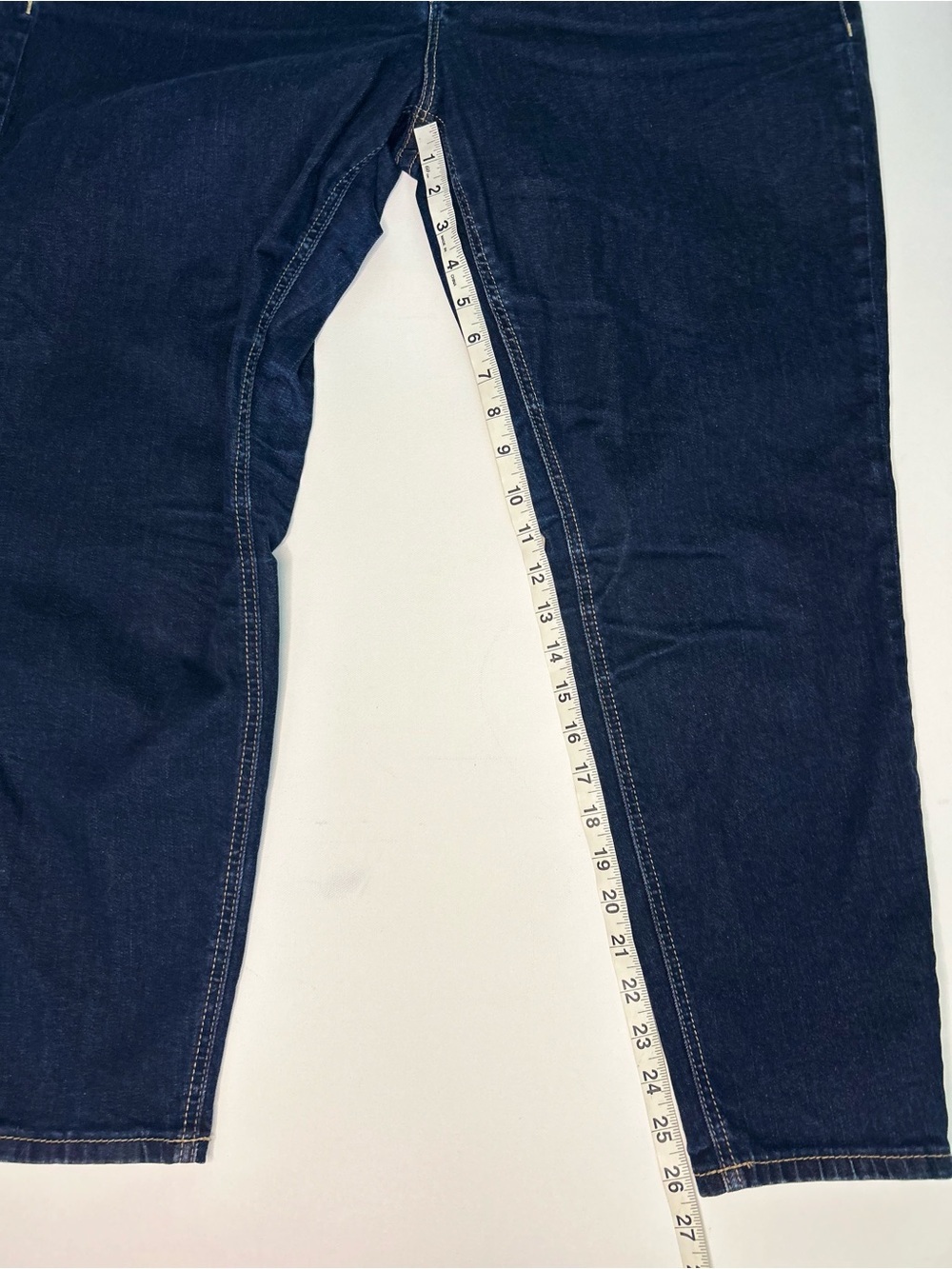 Silver Jeans Co Aiko Mid Rise Dark Wash Ankle Skinny Jeans Plus Size 22 W40 L27 - Picture 4 of 8